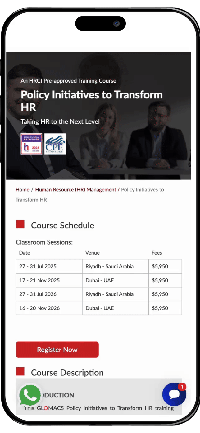 رحلة التعلم مع Glomacs